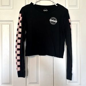 Hollister Long sleeve crop top